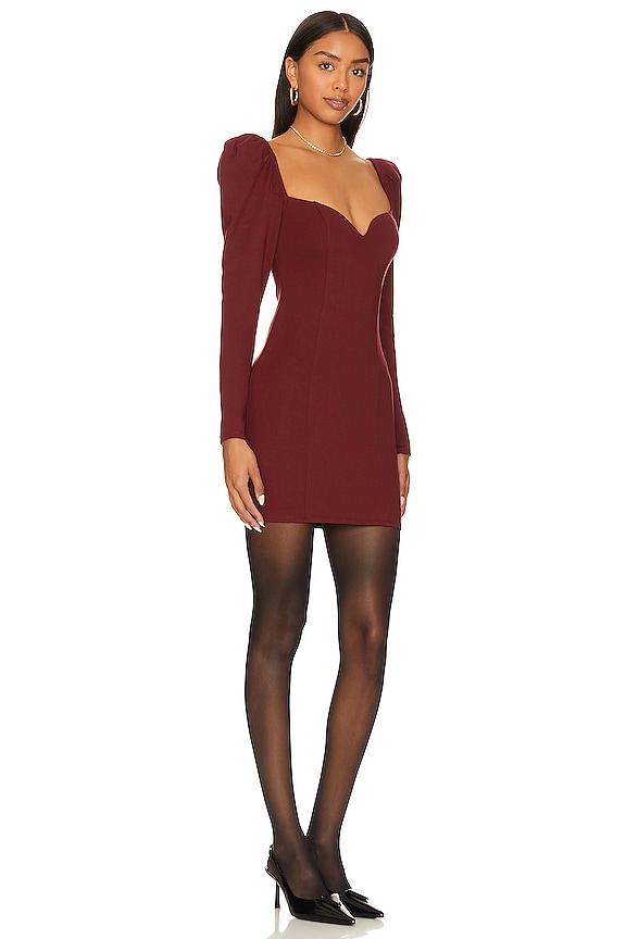 view 2 of 3 ROBE FLEUR in Mahogany Brown