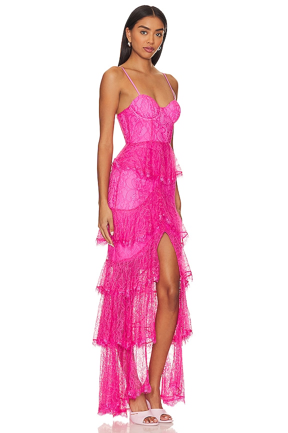 view 2 of 3 ZELDA 가운 in Pretty Pink