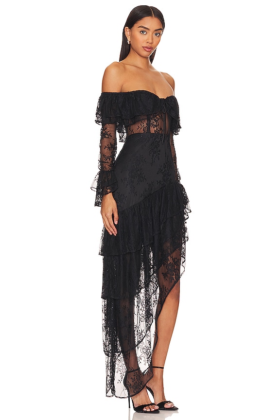 view 2 of 3 ВЕЧЕРНЕЕ ПЛАТЬЕ MADDALENA in Black