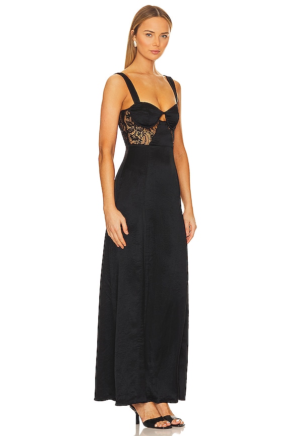 view 2 of 4 MARIELLA 가운 in Black
