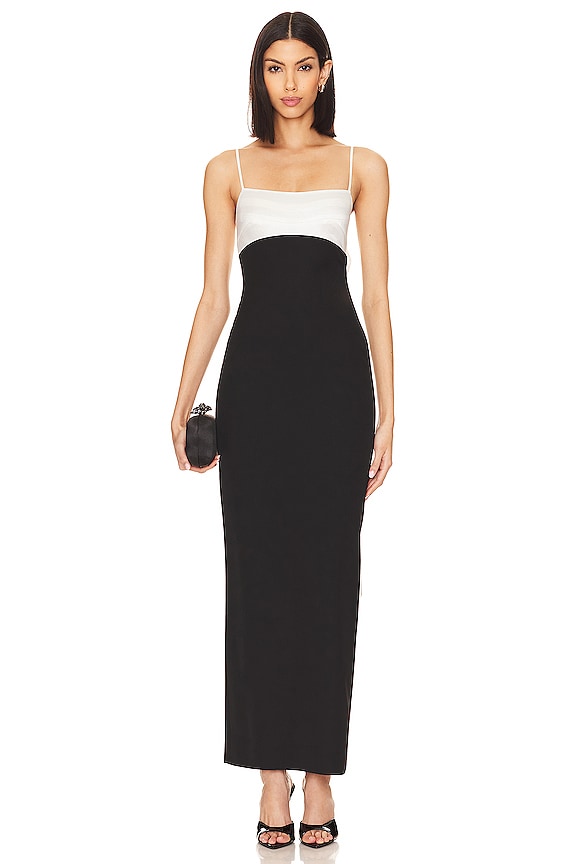 view 2 of 4 Avori Gown in Black & White