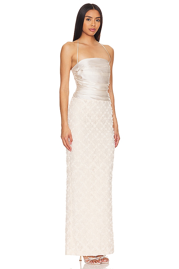 view 2 of 3 ROBE DE SOIRÉE ILEISHA in Ivory