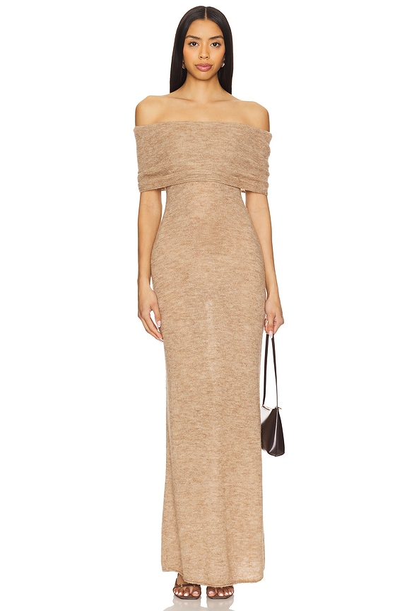 view 1 of 3 Avalee Maxi Dress in Beige