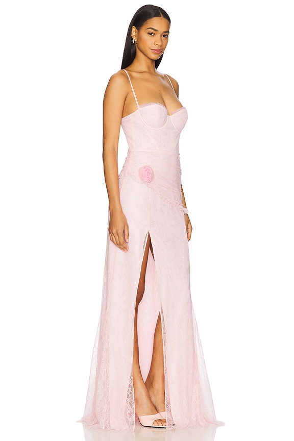 view 2 of 4 Salma Gown in Baby Pink