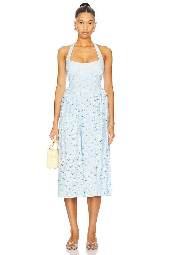 view 2 of 4 Cassia Midi Dress in Baby Blue