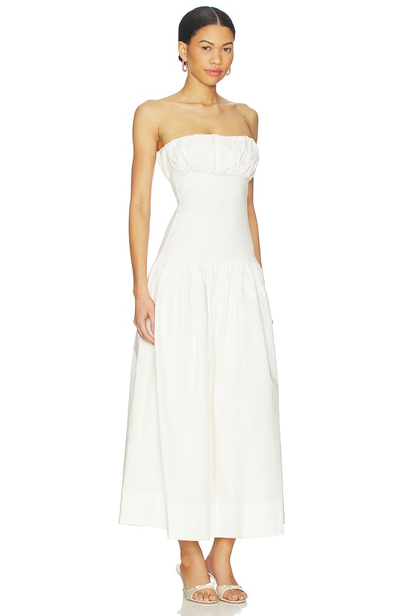 view 2 of 3 Tate Midi Dress in White