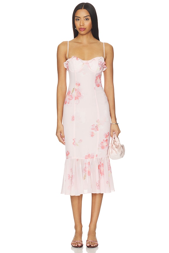 view 1 of 3 VESTIDO JULES in Pink Multi