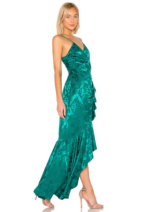 view 2 of 4 Claudette Maxi Dress in Green Royale