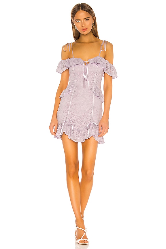 view 1 of 3 MINIVESTIDO STANLEY in Purple Frost