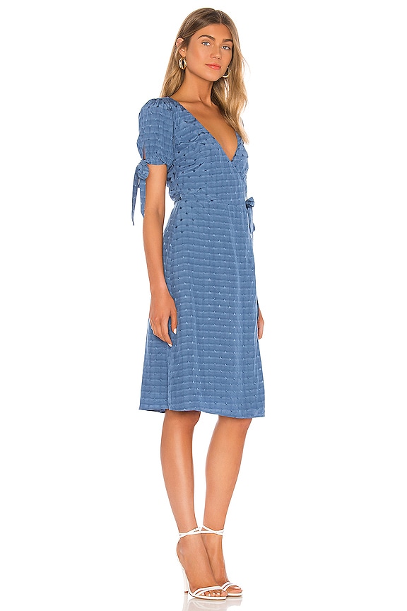 view 2 of 4 Roxy Midi Dress in Chambray Stars