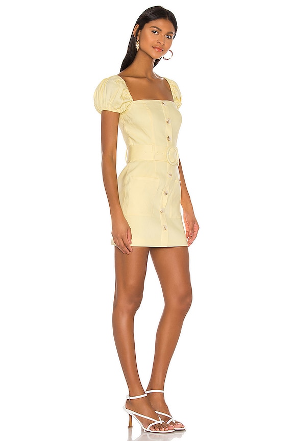 view 2 of 3 ROBE ADALYN in Pastel Yellow