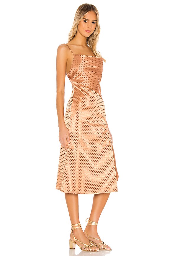 view 2 of 3 MAXIVESTIDO ISADORA in Copper Rose