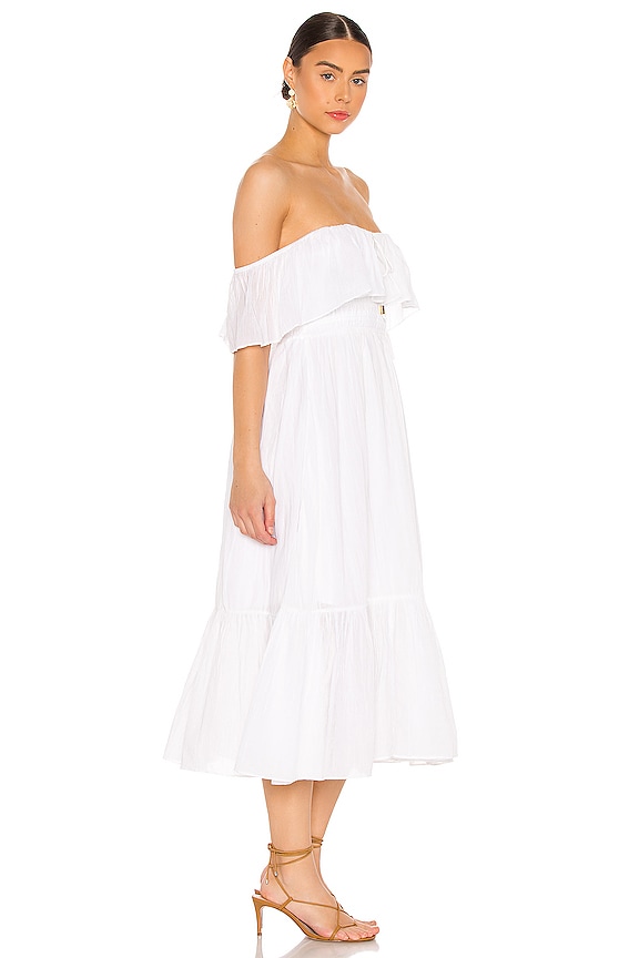 view 2 of 3 Selvaggia Midi Dress in White