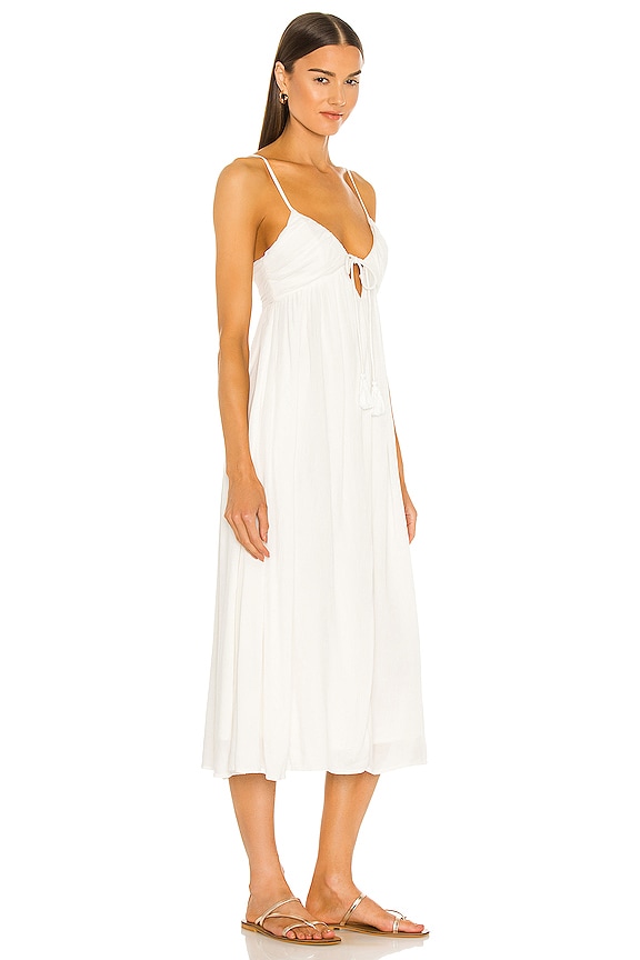 view 2 of 3 VESTIDO MIDI KIARA in White