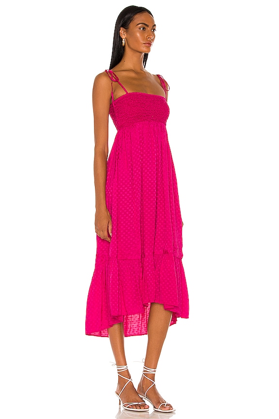 view 2 of 3 ROBE MI-LONGUE NOLA in Pink