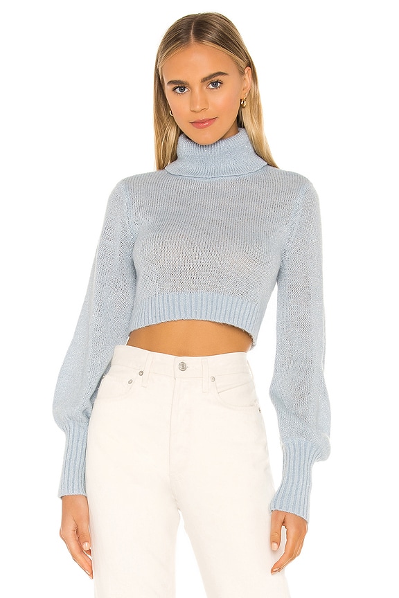view 1 of 5 Jackson Turtleneck in Blue Sequins