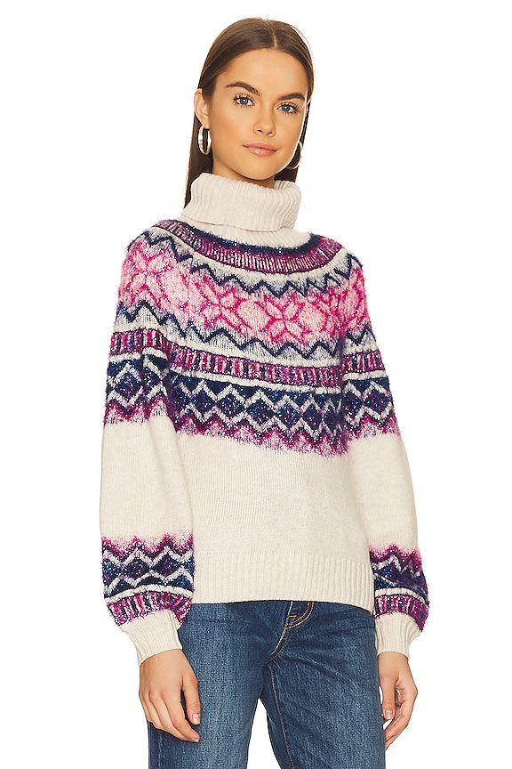 view 2 of 5 PULL LIZELLE in Pink & Blue Multi