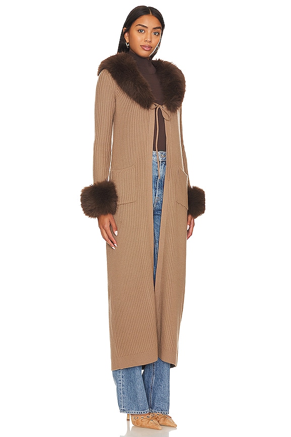 view 2 of 3 GUARDAPOLVO TINA in Light Brown