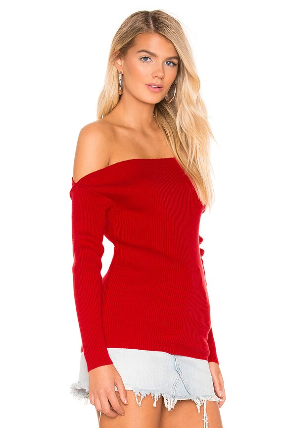 view 2 of 4 Twister Sweater in Red