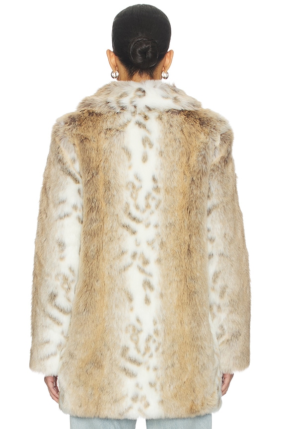 MAJORELLE TATIANA フェイクファーコート - Arctic Fox | REVOLVE