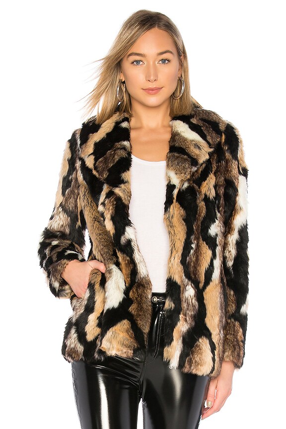 view 2 of 5 ABRIGO PIEL SINTÉTICA COLTON in Wildcat