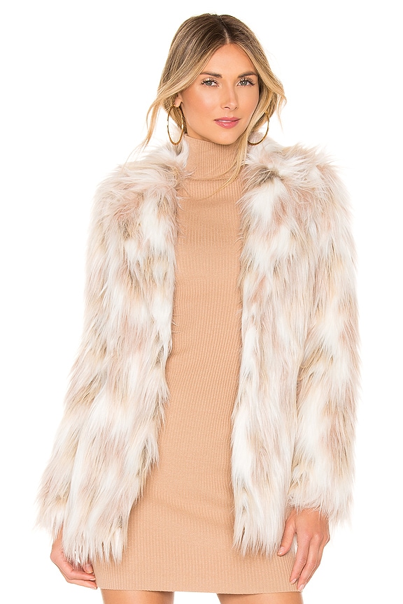 view 1 of 4 Stella Coat in Tan Bambi