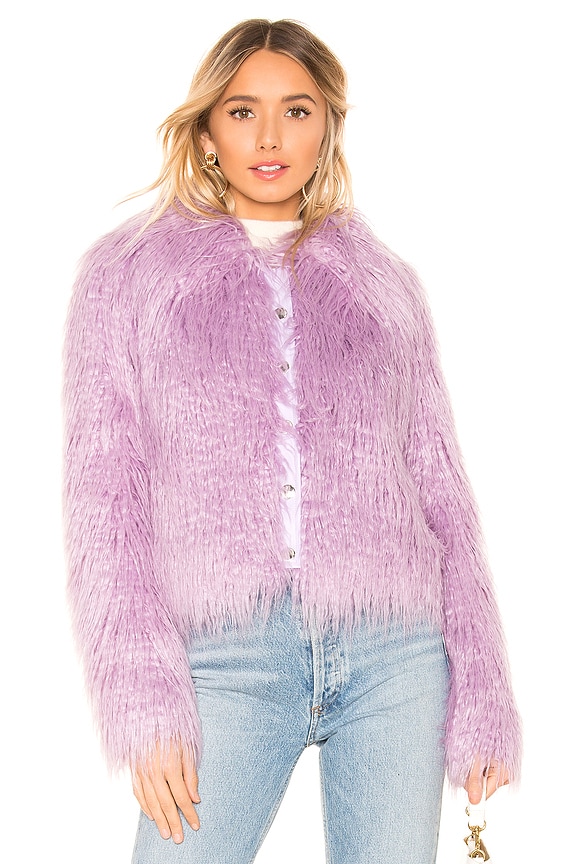 view 2 of 5 Miriam Coat in Amethyst Purple