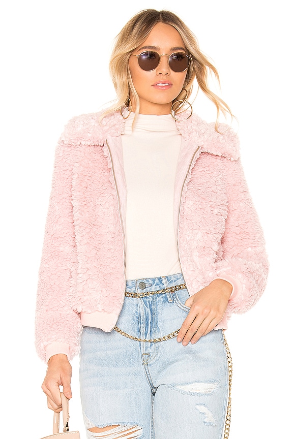 view 1 of 4 Adele Coat in Blush Pink