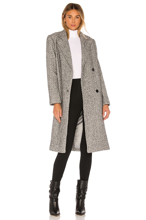 view 1 of 4 Dorset Coat in Charcoal Grey