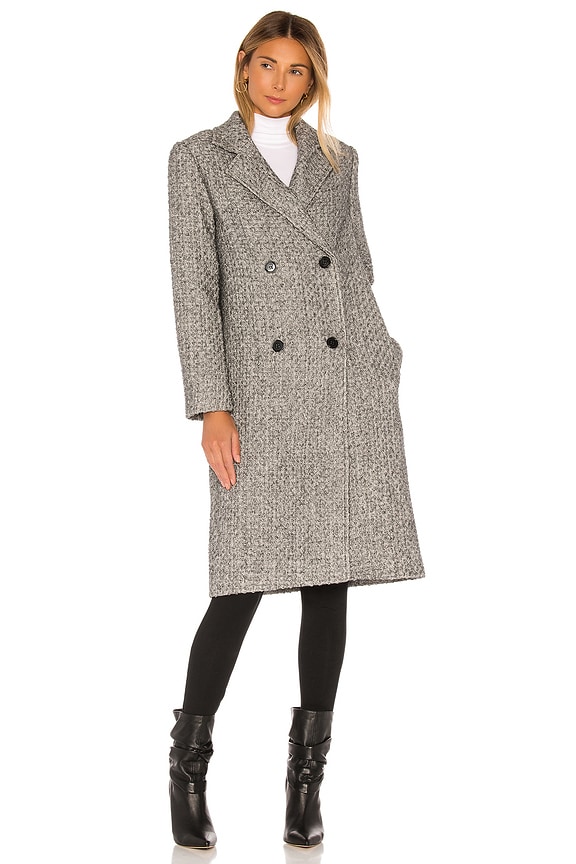 view 2 of 4 Dorset Coat in Charcoal Grey