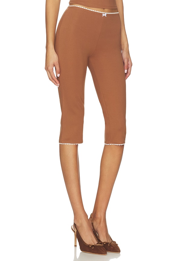 view 2 of 6 PANTALÓN ROMIE in Chocolate Brown