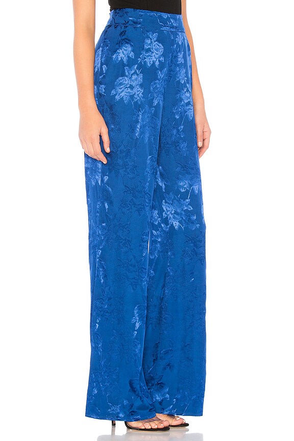 view 2 of 4 PANTALON TAILLE HAUTE DEANA in Cobalt Blue