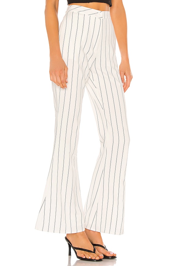 view 2 of 4 Rhode Pant in White & Navy