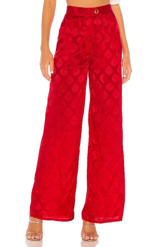 view 1 of 5 Cleveland Pant in Red