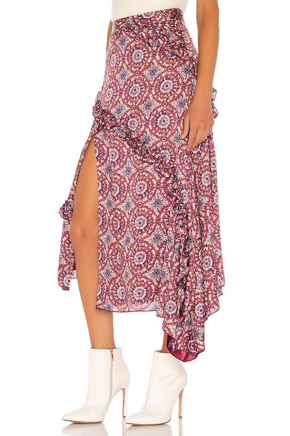 view 2 of 4 Tallulah Midi Skirt in Mosaic Multi