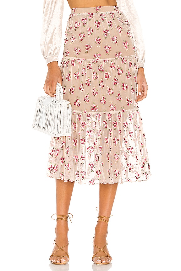 view 1 of 5 FALDA MIDI YOSEMITE in Spring Multi