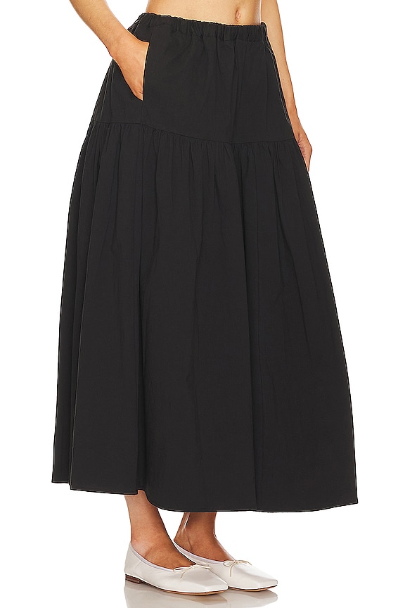 view 2 of 4 FALDA CAROLYN MIDI in Black