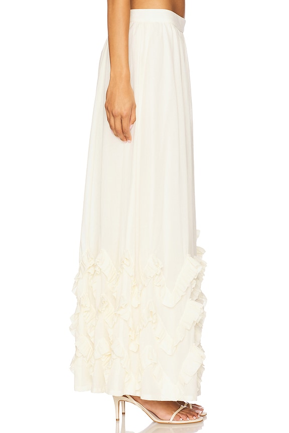 view 2 of 6 Lindy Maxi Skirt in Ivory