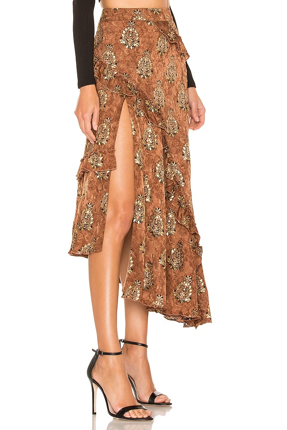 view 2 of 5 Tallulah Skirt in Arabian Copper