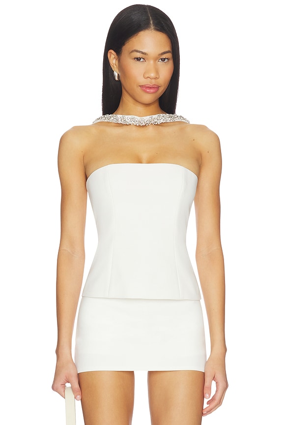 view 1 of 5 Nicolette Top in White