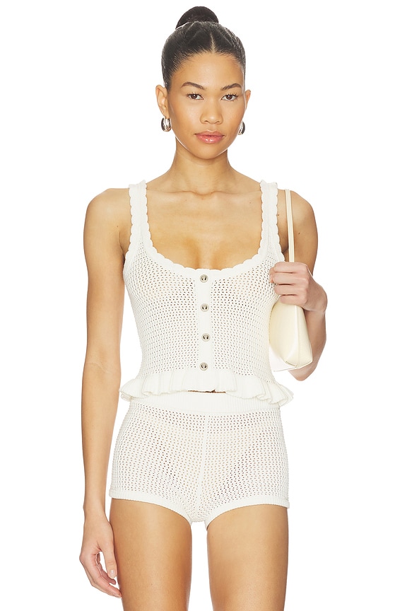 view 1 of 4 CAMISETA TIRANTES FIONINA in Ivory