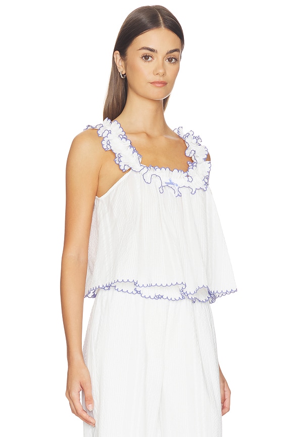 view 2 of 4 Klarissa Top in White