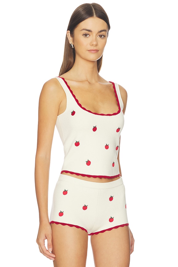 view 2 of 5 CAMISETA TIRANTES EMMILE in Ivory Multi