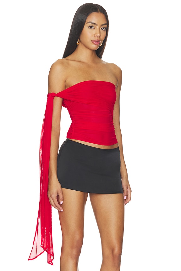view 2 of 4 Rowena Top in Red