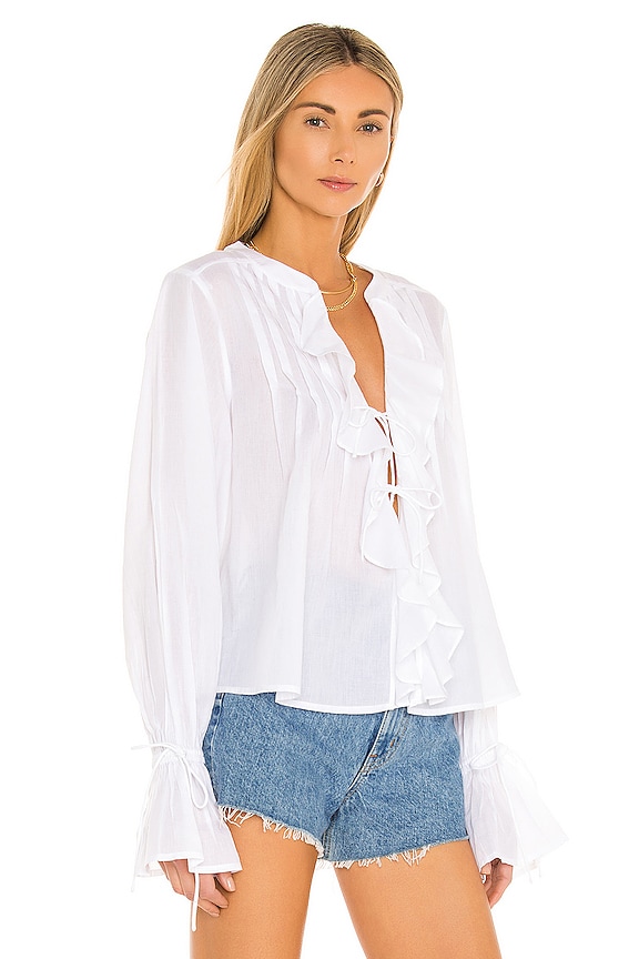 view 2 of 4 Jane Top in White