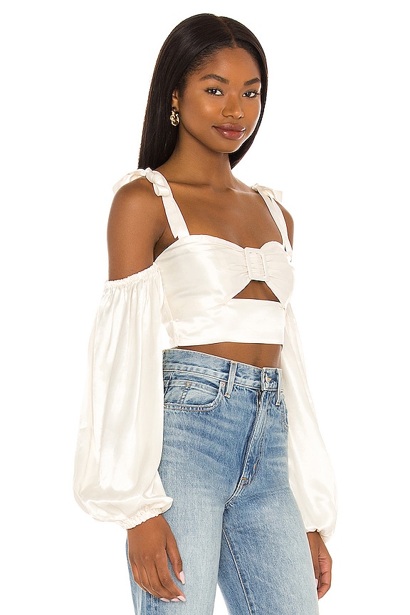 view 2 of 4 Daniela Top in Pearl