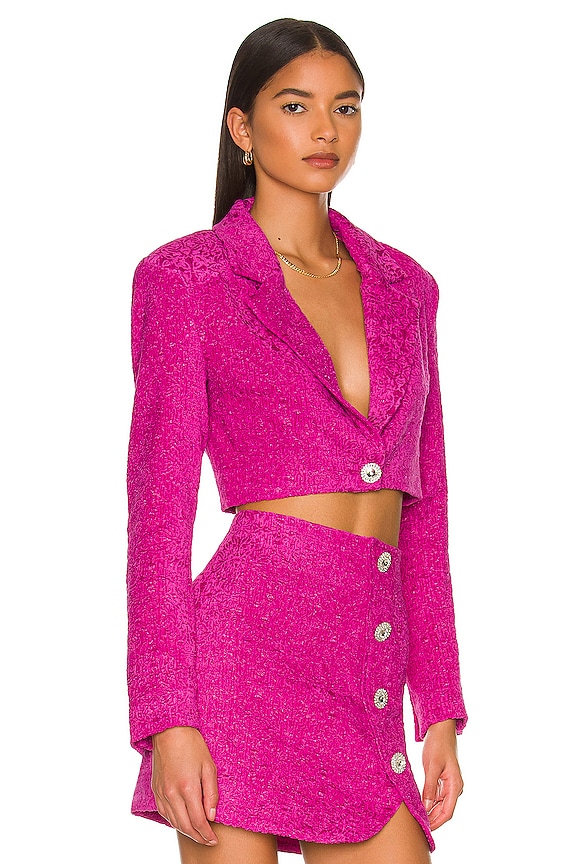 view 2 of 5 Penelope Top in Hot Pink