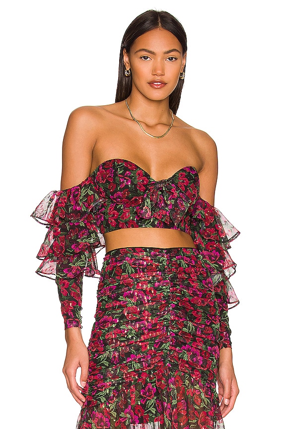 view 1 of 5 Giana Top in Winter Berry