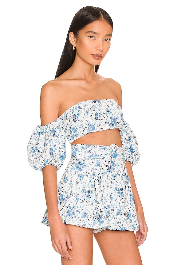 view 2 of 4 ТОП VALENTINA in Baroque Blue