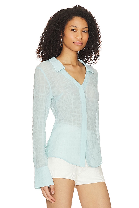 view 2 of 4 Cheyenne Shirt in Blue Ice